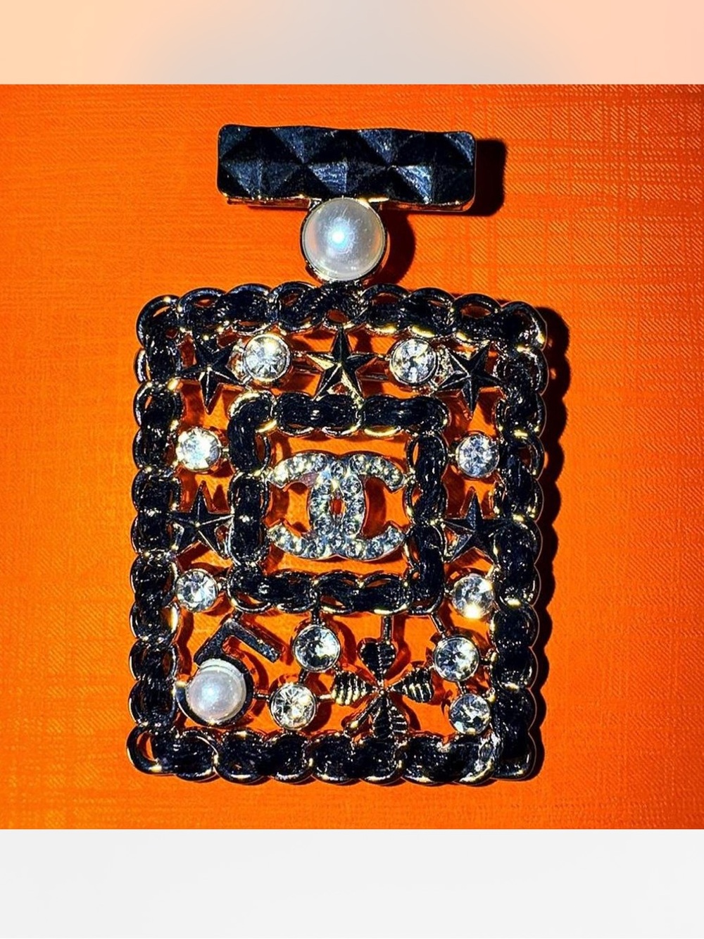 Brooch CC No. 5 Perfume- like new in great condition